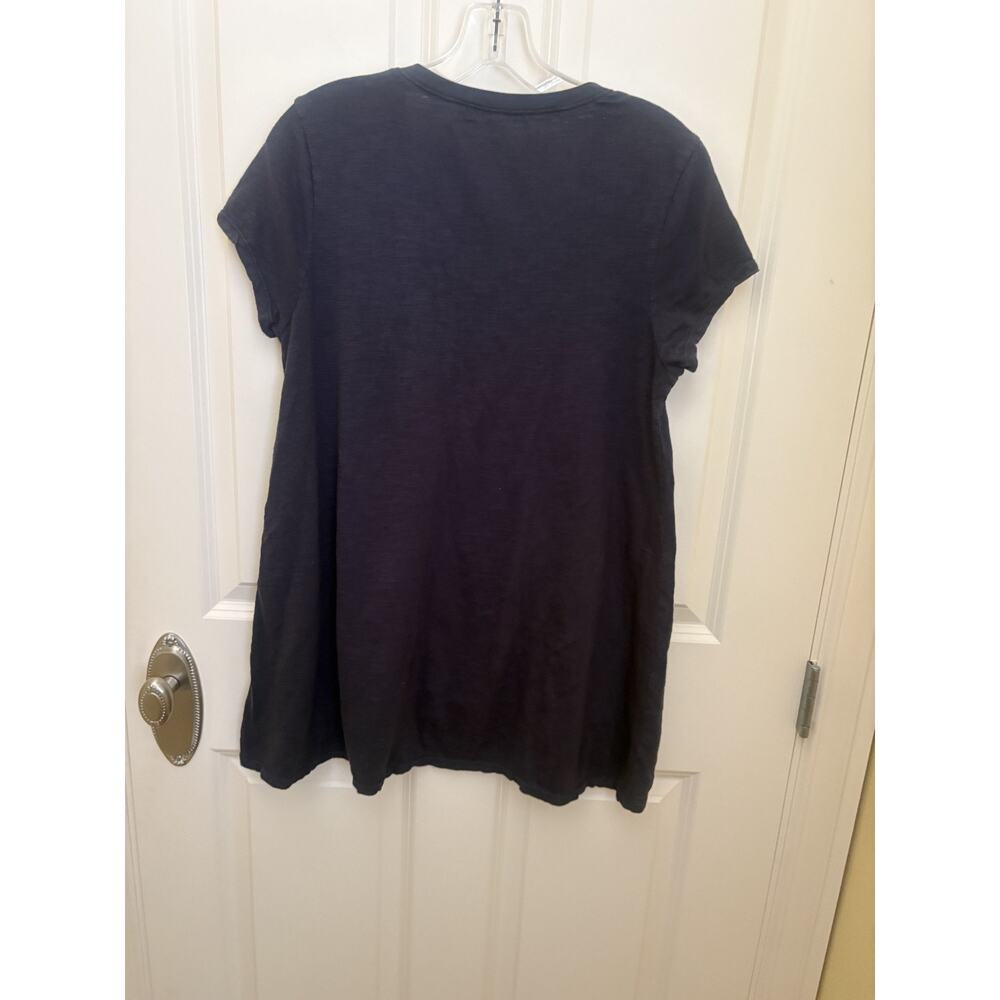 Neon Buddha Women Blue Short Sleeve T-Shirt Large - Picture 4 of 4